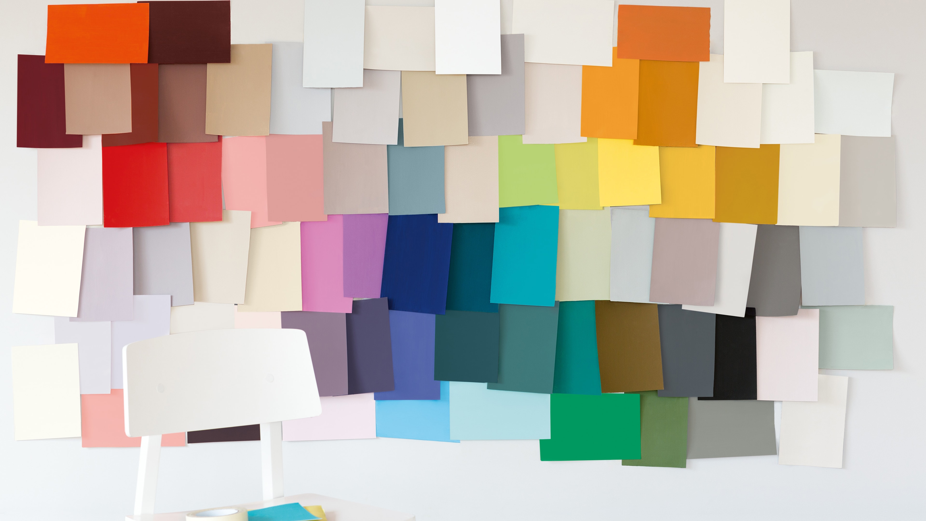 Colour swatches